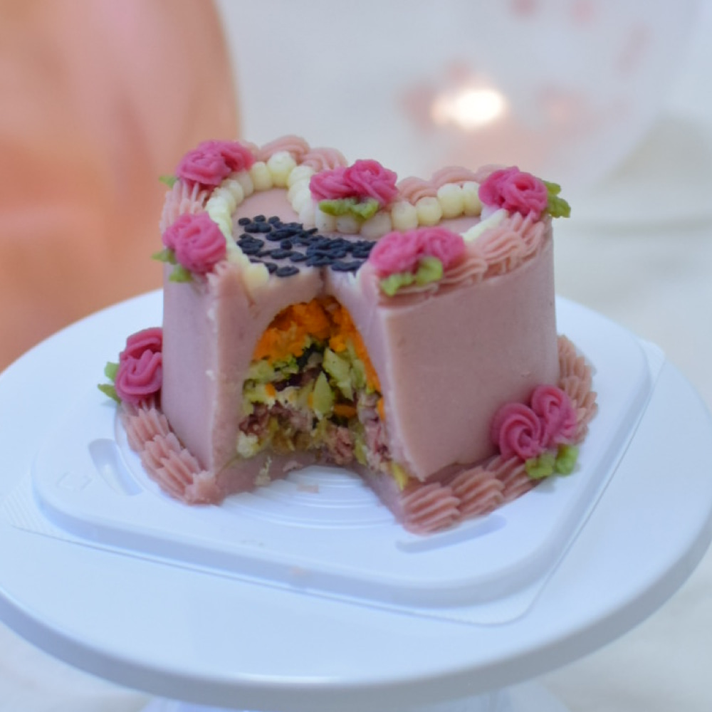 ペット専用のケーキの写真