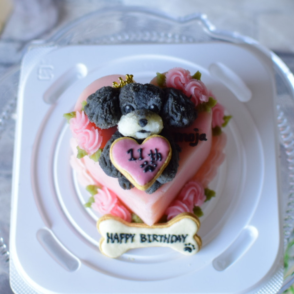 フード置き換えタイプ愛犬そっくりなお食事ケーキ